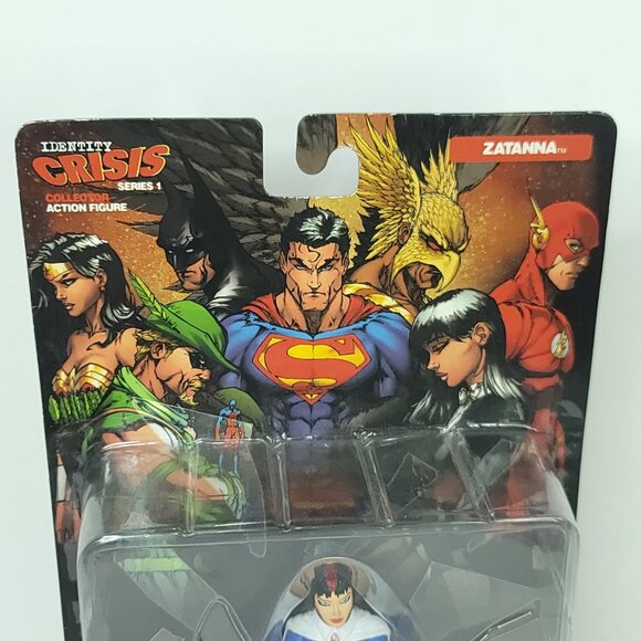 Identity Crisis Series 1 Zatanna Collector Action Figure NEW Sealed DC Direct - Picture 3 of 4